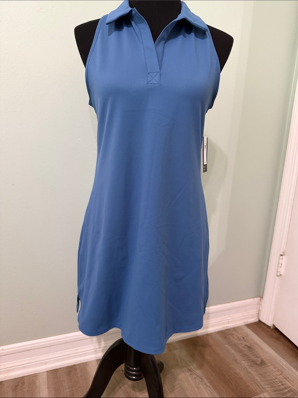 GAP Sleeveless Polo Swim Coverup in Blue